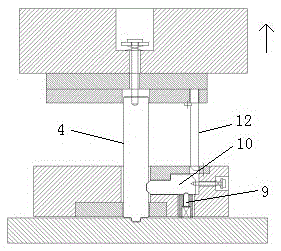 Forming delay mechanism for die