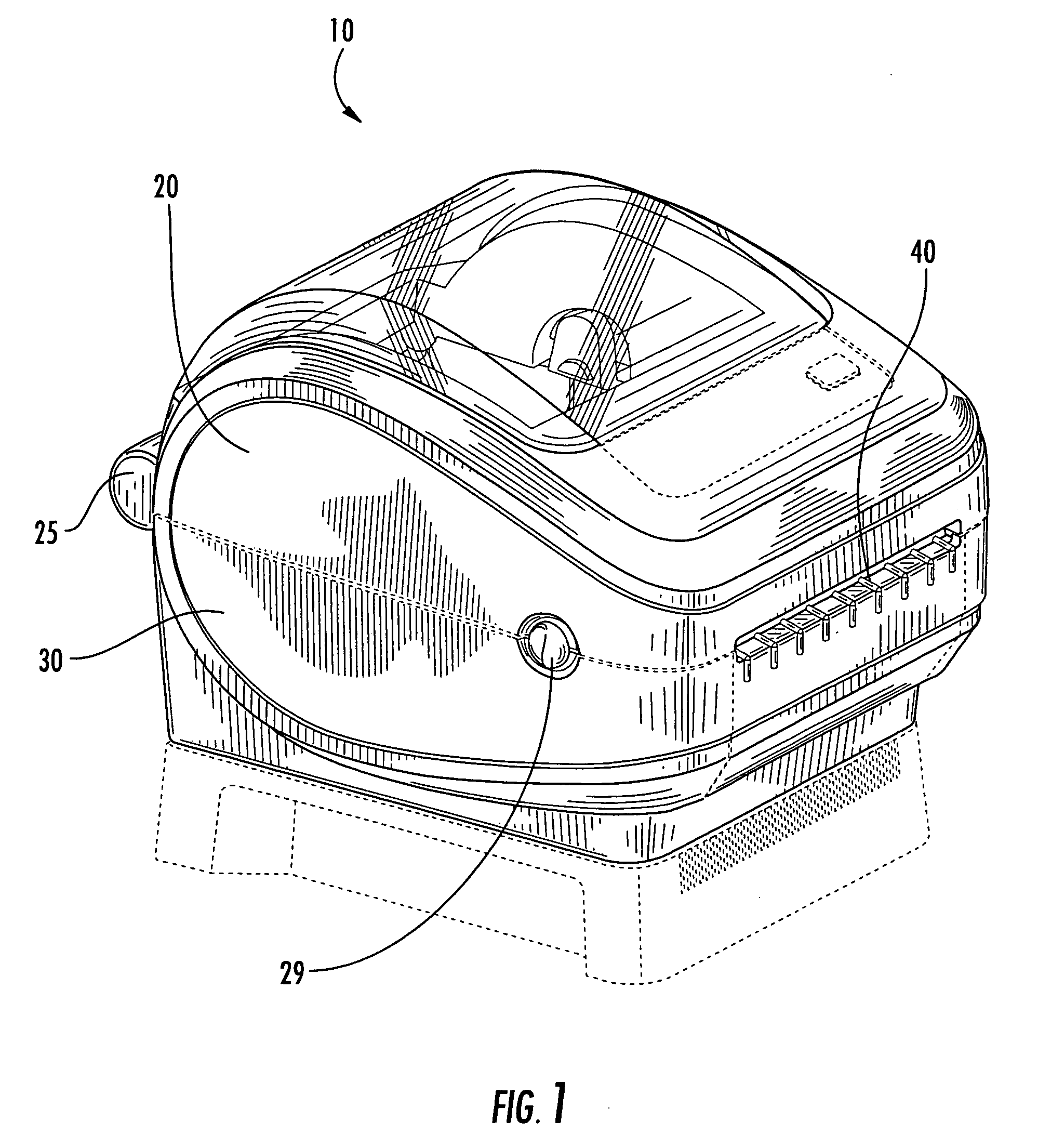 Thermal printer with quick-release printhead assembly