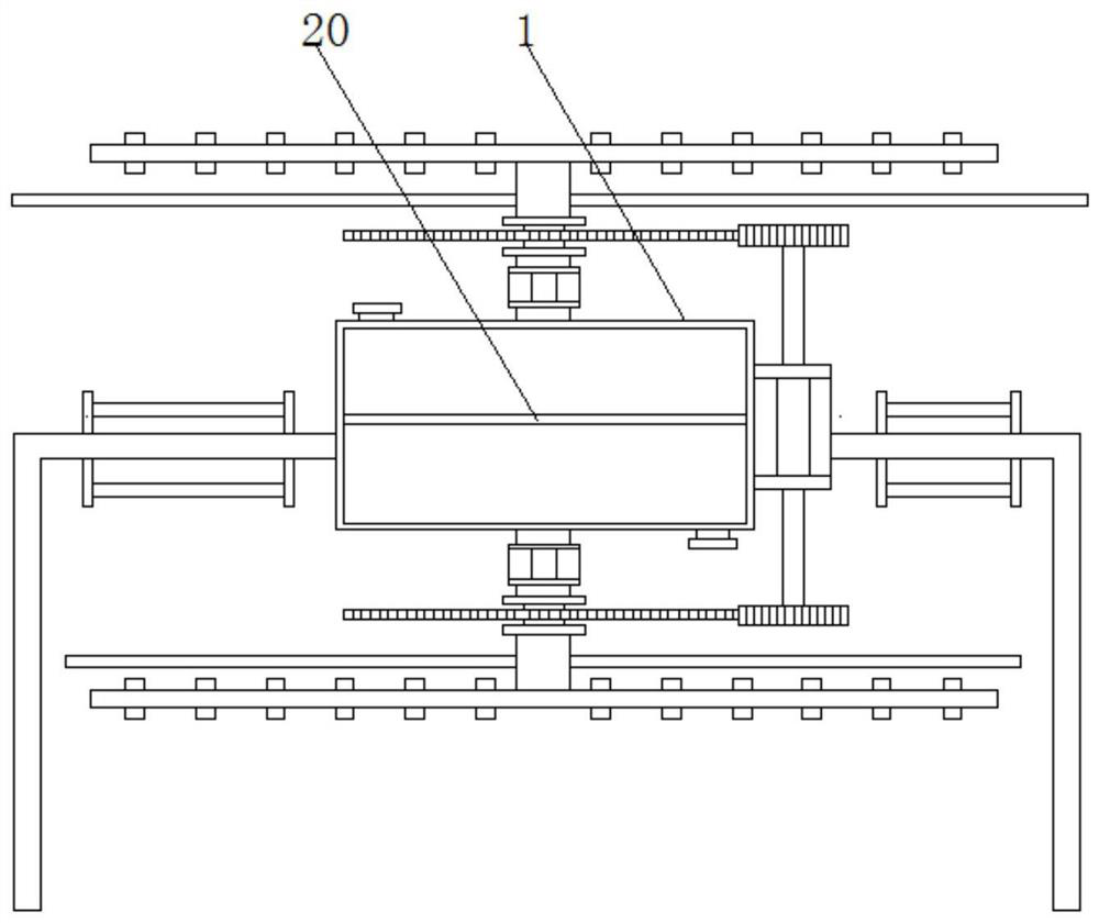 Shipbuilding coating workshop temperature and humidity control device