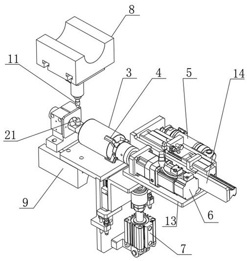 Electric resistance welding integrated equipment for fuel tank filler