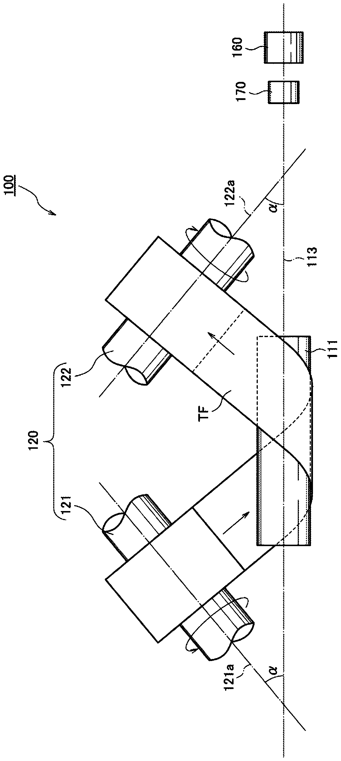 Laser machining device, laser machining method, and thin sheet machined using same