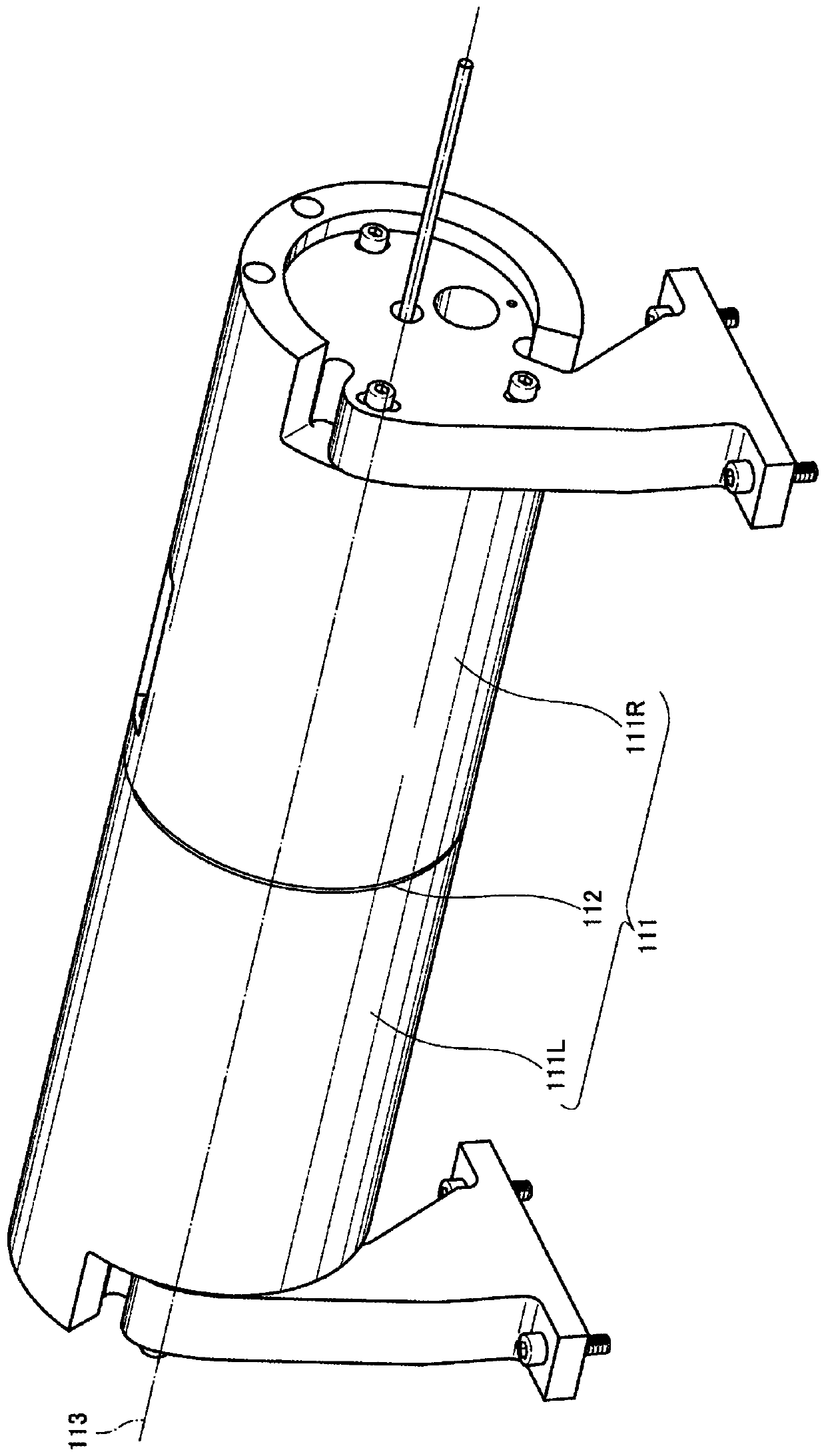 Laser machining device, laser machining method, and thin sheet machined using same