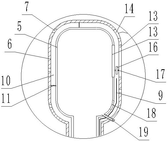 Air-blowing steady-flow heat-dissipation protective clothing and using method thereof