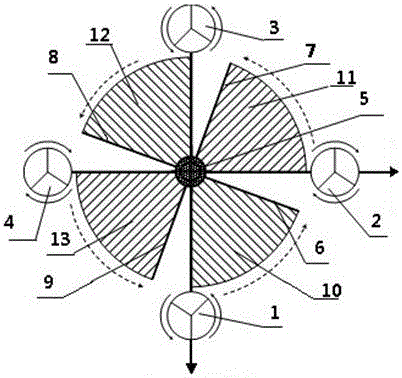 Unmanned aerial vehicle device with long running time and control method