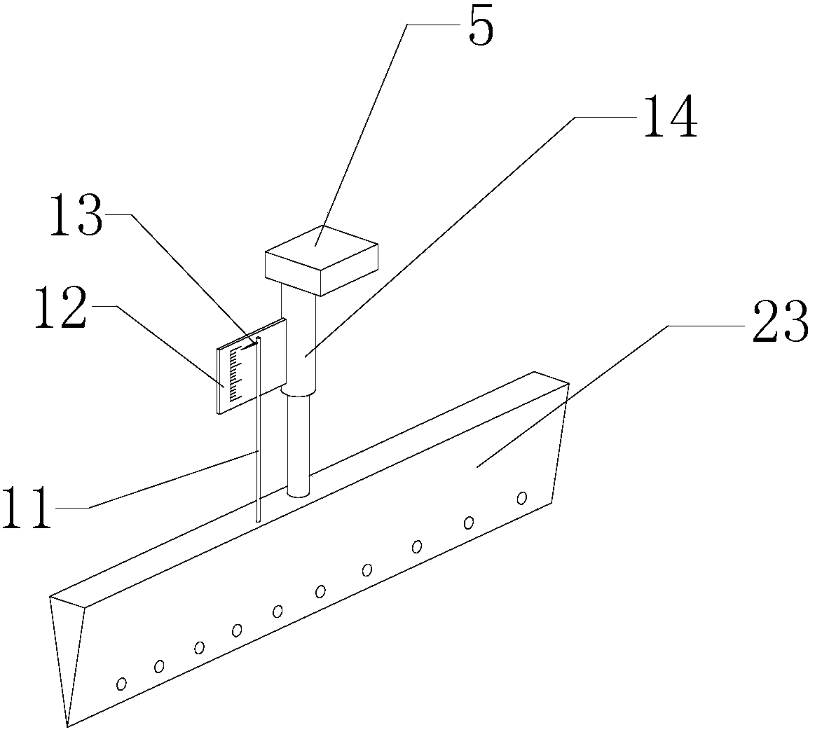 Novel 3D printing equipment single-cantilever scraper