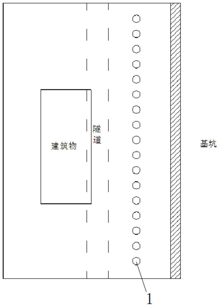 Method and device for controlling deformation of soil around foundation pit