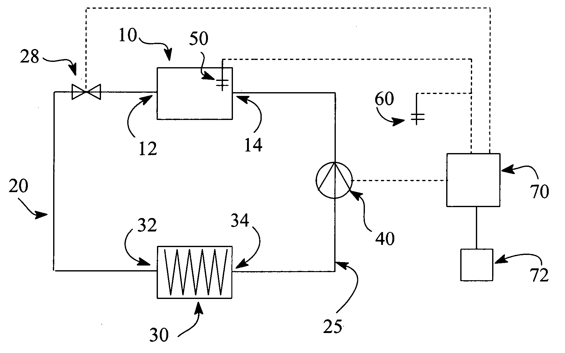 Thermal control of fuel cell for improved cold start