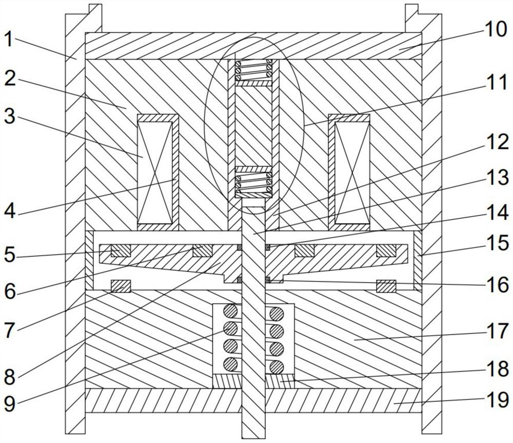 Permanent magnet-electromagnetic cooperative coupling high-speed electromagnetic valve with high dynamic response and low rebound