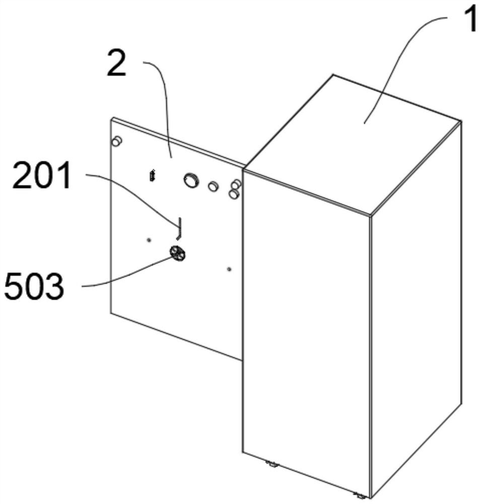 A 6kv high-voltage switchgear mechanical anti-error locking device