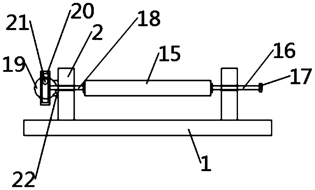 Cloth beam rotating machine