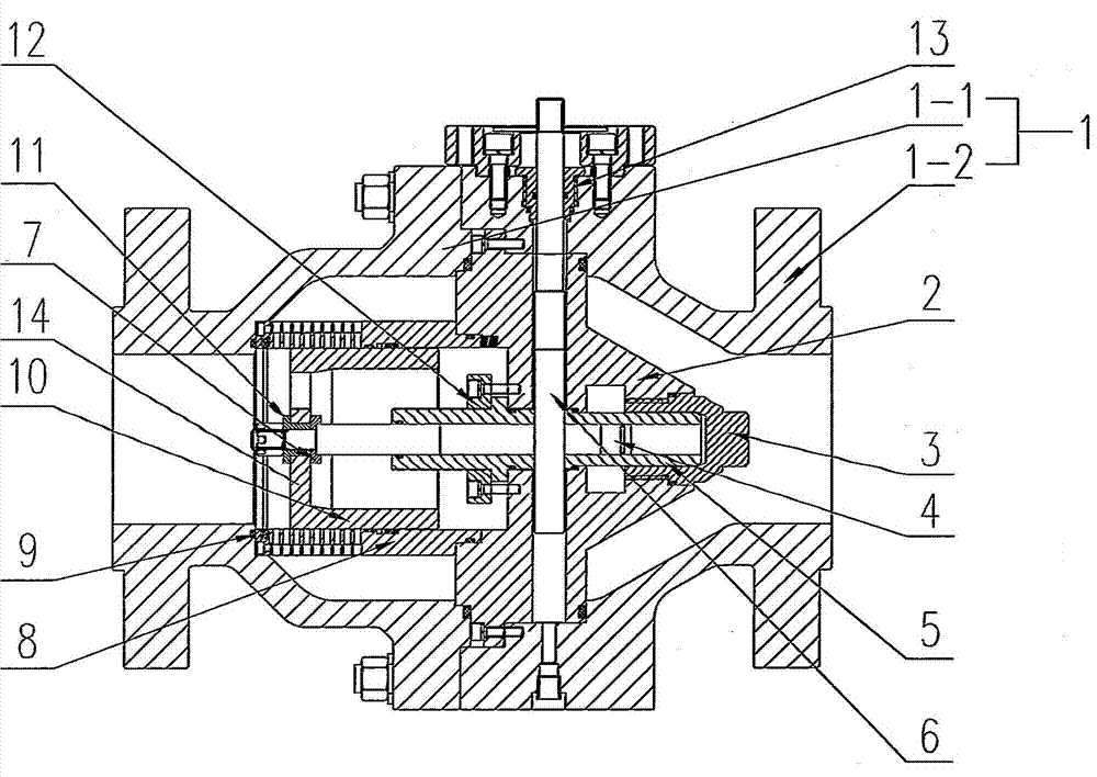 Regulating valve of axial flow sleeve