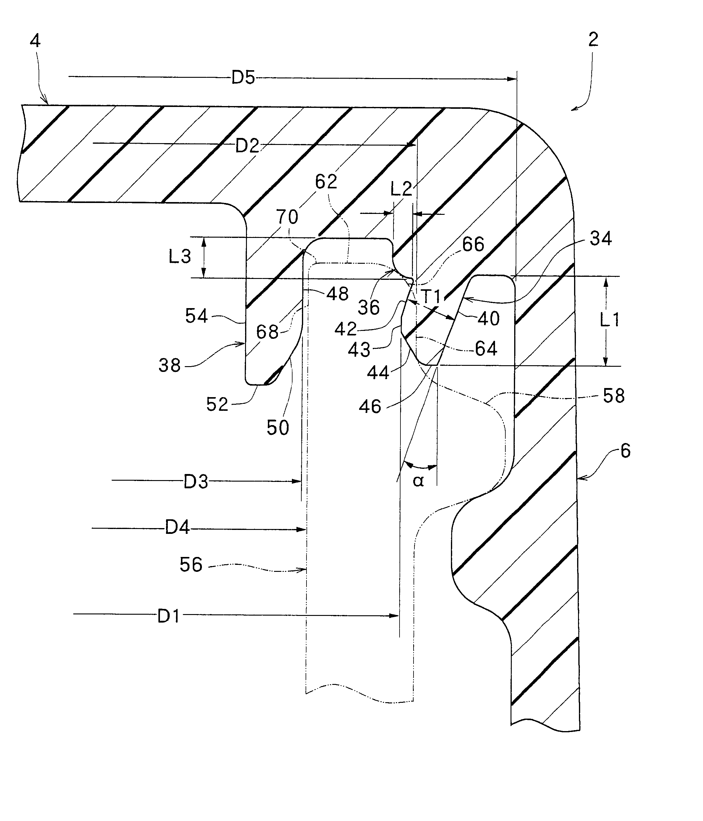 Plastic container closure