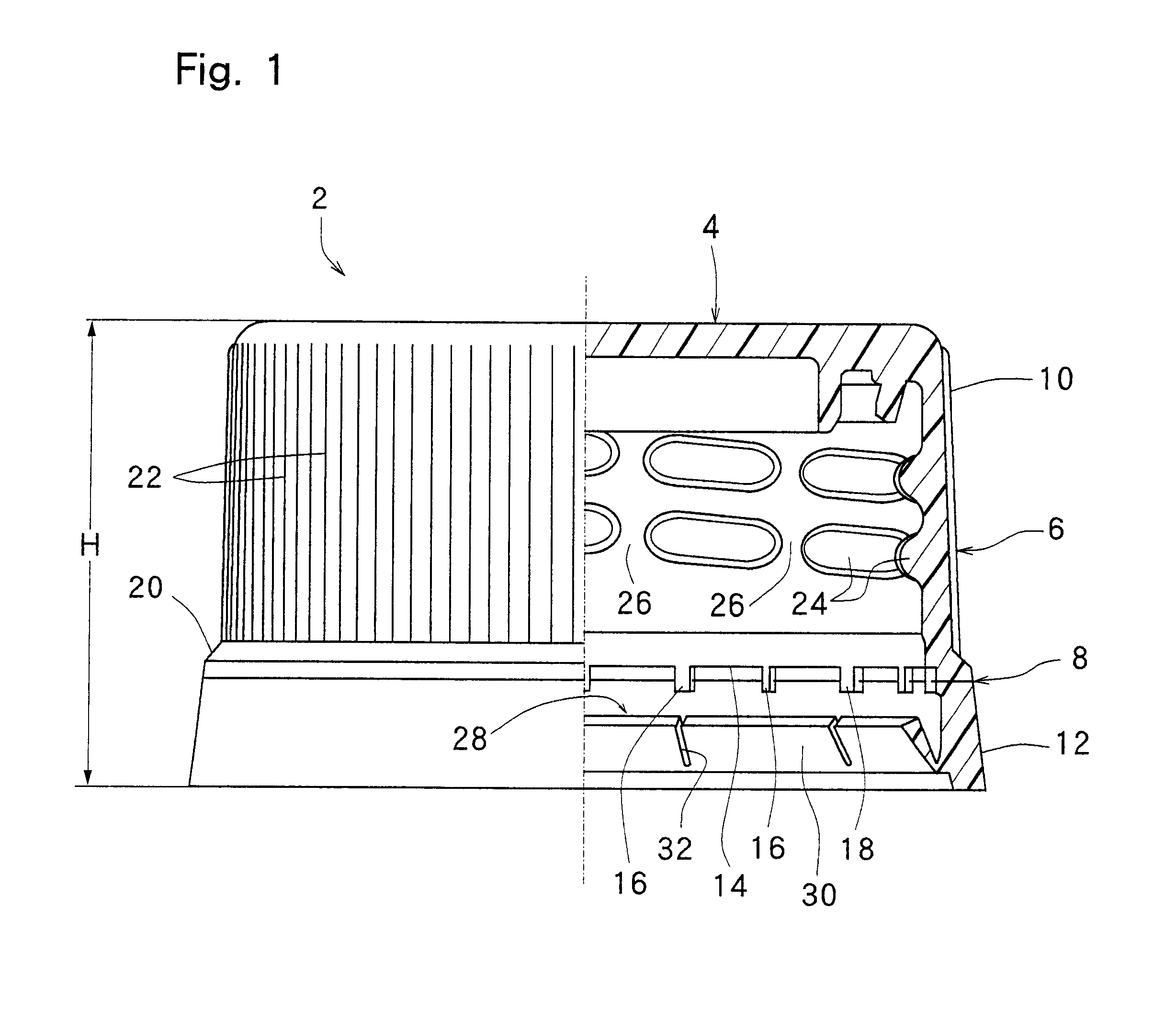 Plastic container closure