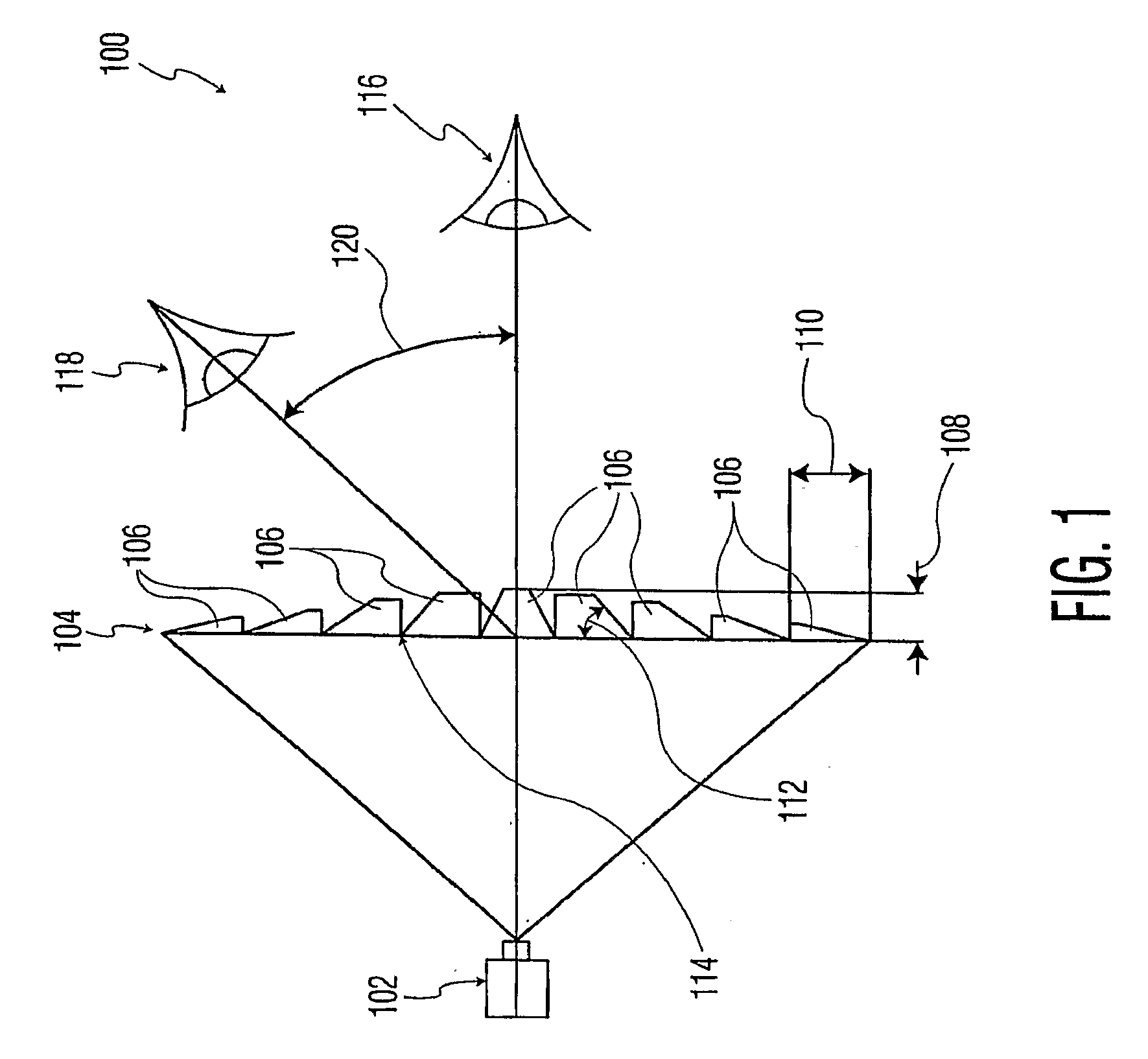 3D image projection system