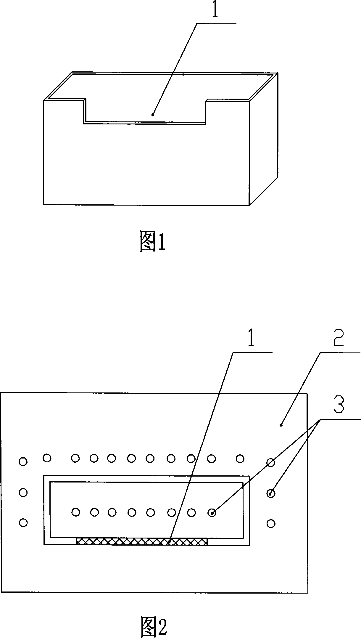 One-side single open kettle mouth with tin overflow mouth length