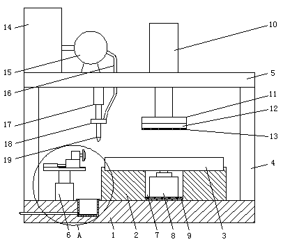 Lightweight anti-abrasion steel casting piece edge polishing device and edge polishing method thereof