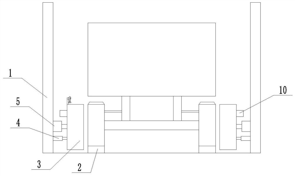 A multifunctional muck truck washing device and cleaning method