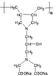 Macromolecule chelating agent and preparation method thereof