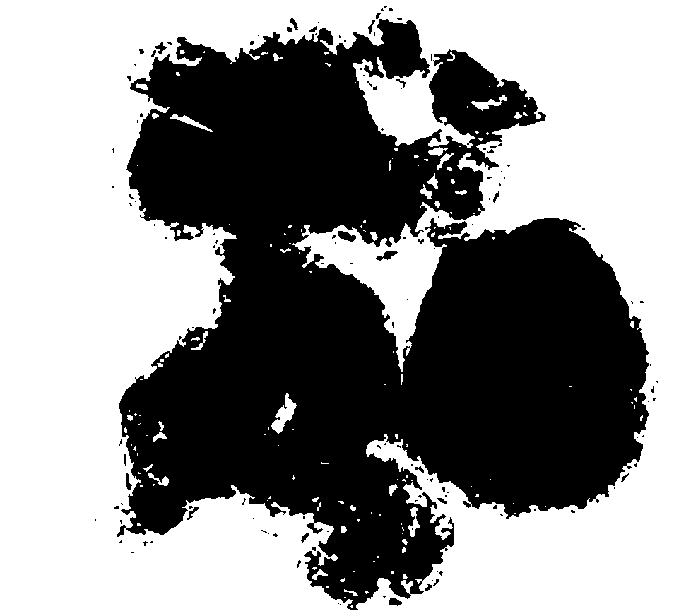 Method for preparing nano silicon powder for lithium ion battery cathode material in one step