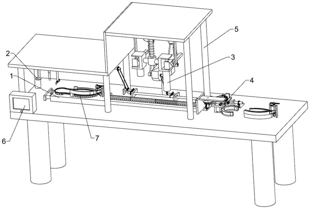 Shoe producing and processing device