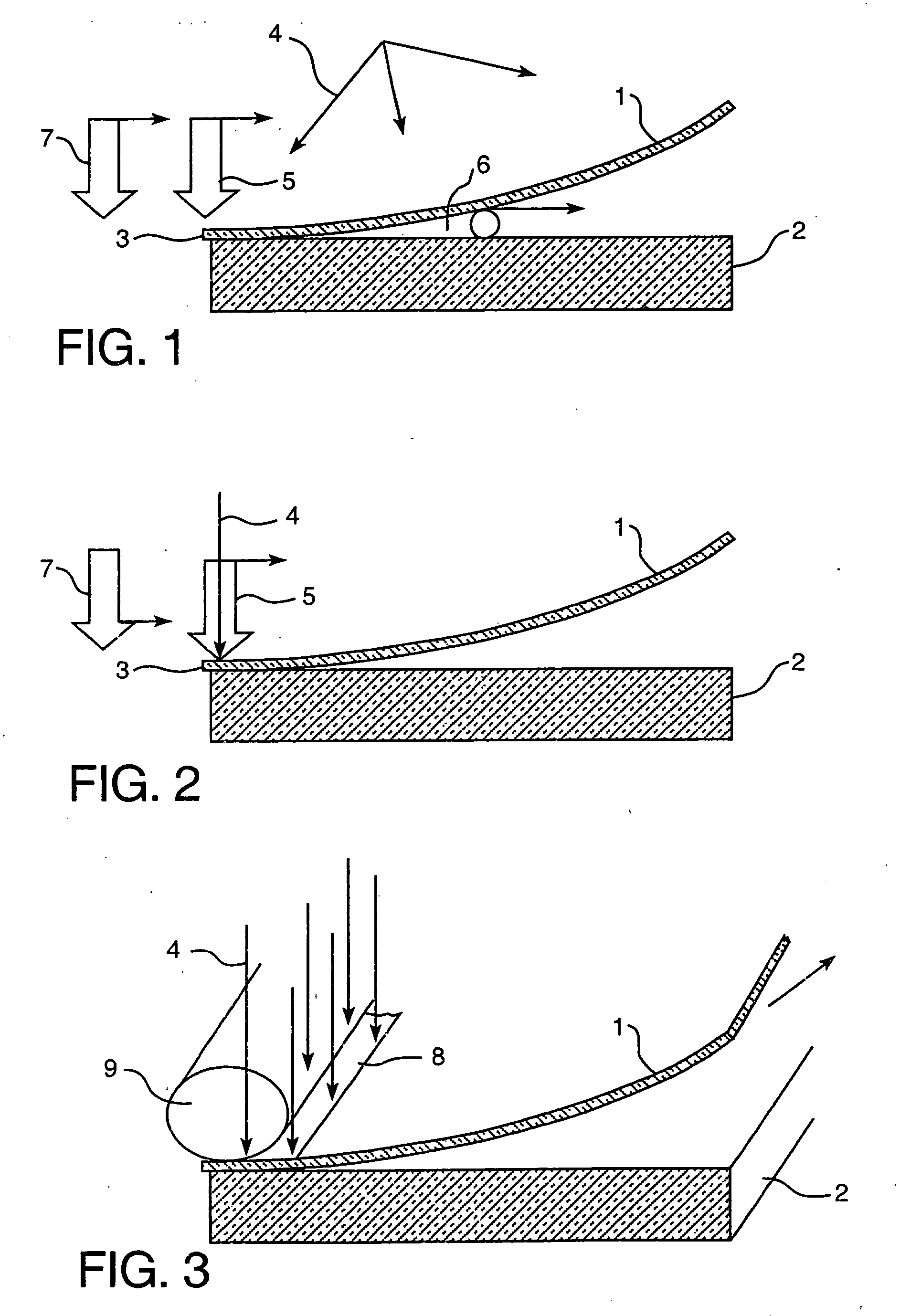 Method for laminating glass sheets using short wave radiation