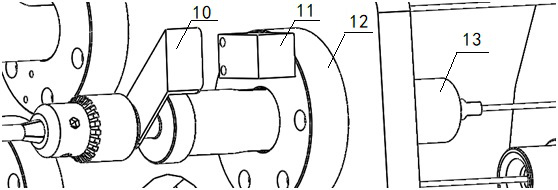 Multi-axis linkage metal wire torsion test device