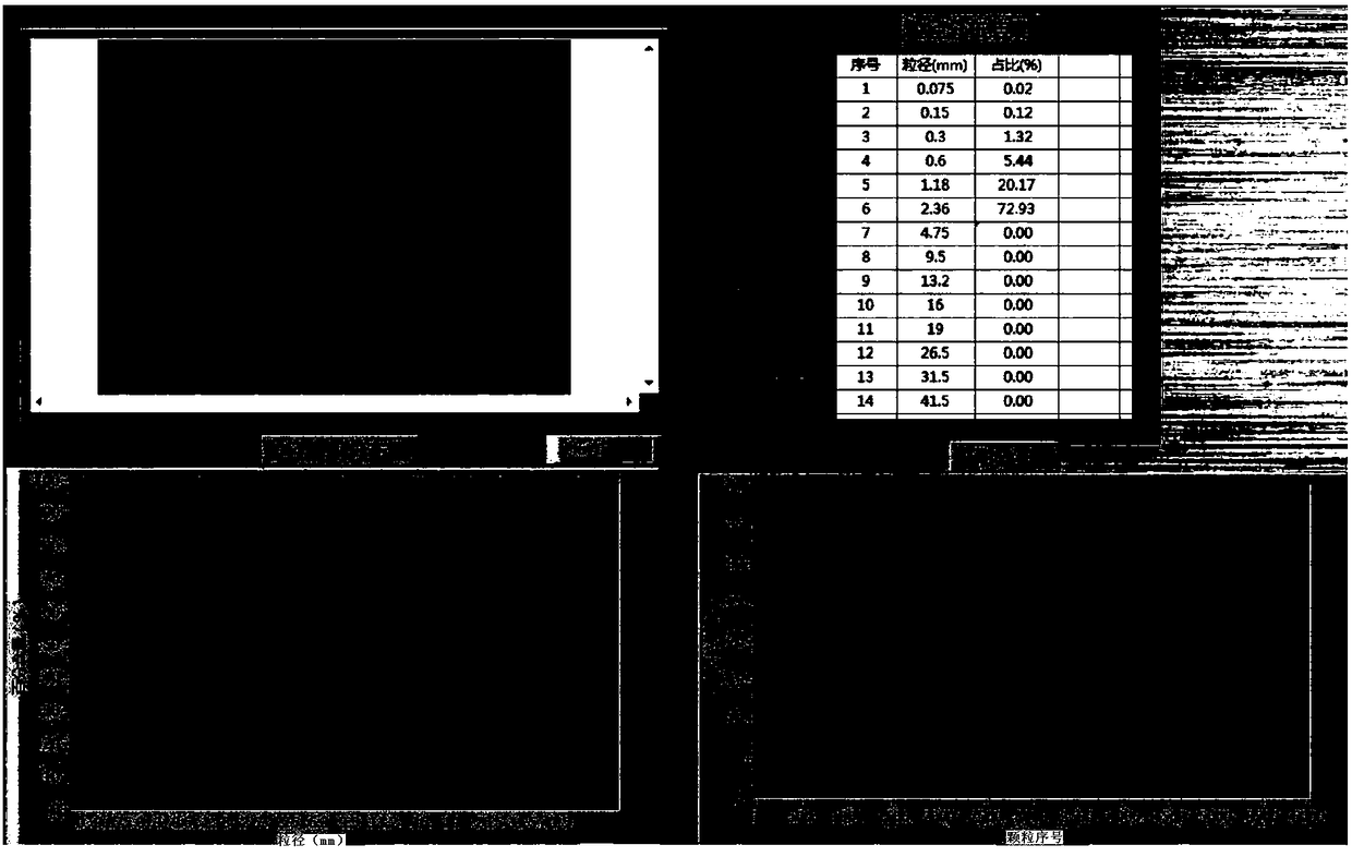 A kind of fine aggregate online detection device and method