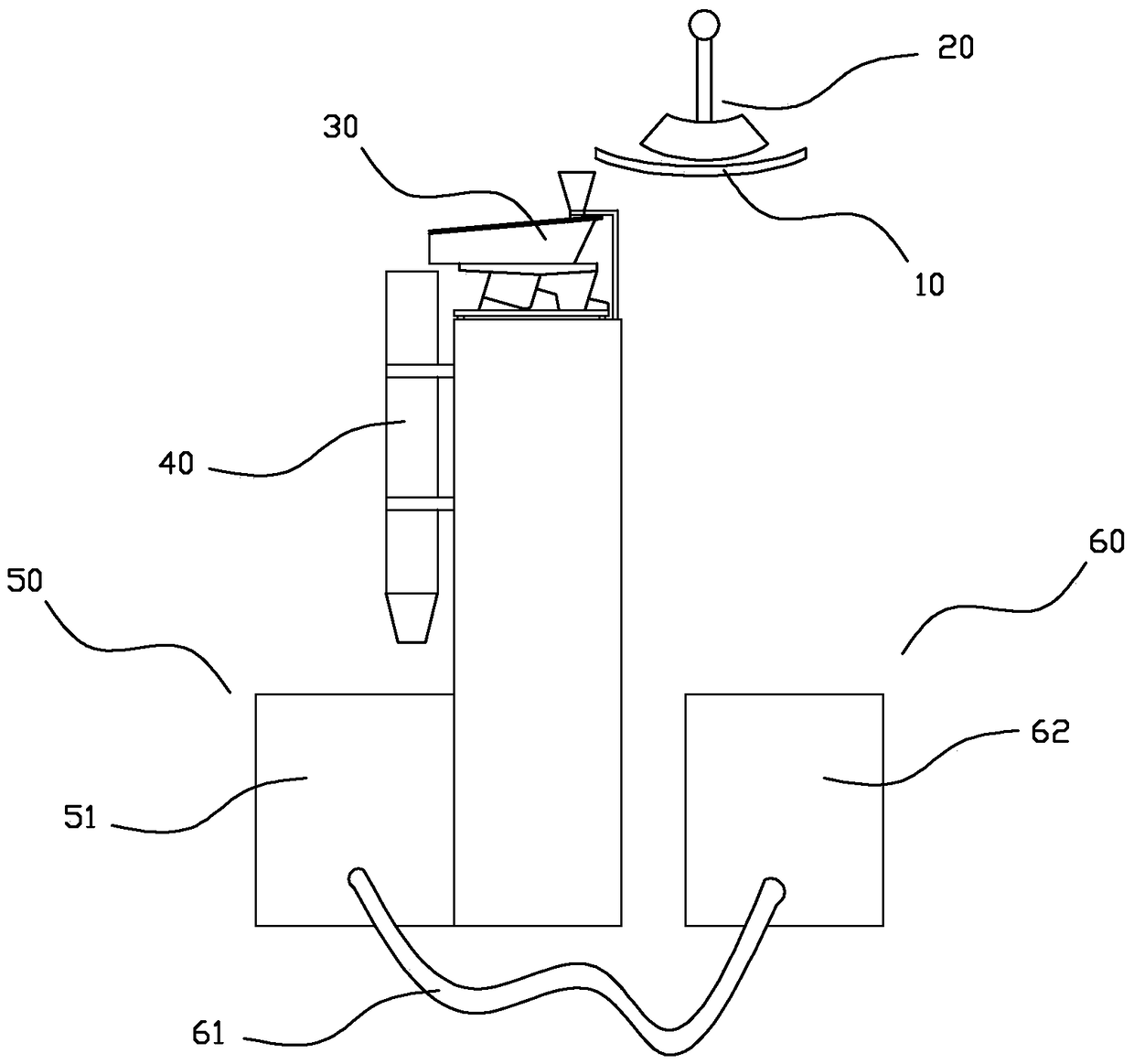 A kind of fine aggregate online detection device and method