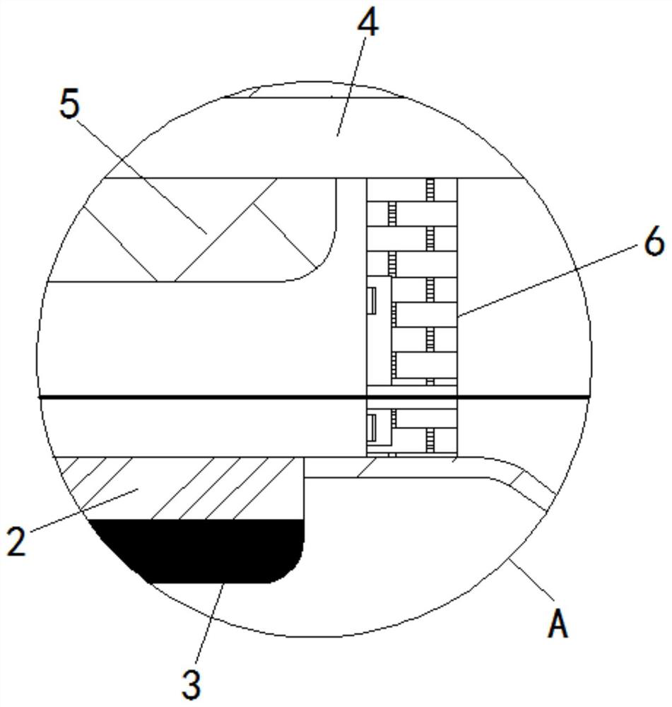 Intelligent manufacturing garment fabric damage detection equipment capable of enhancing detection effect