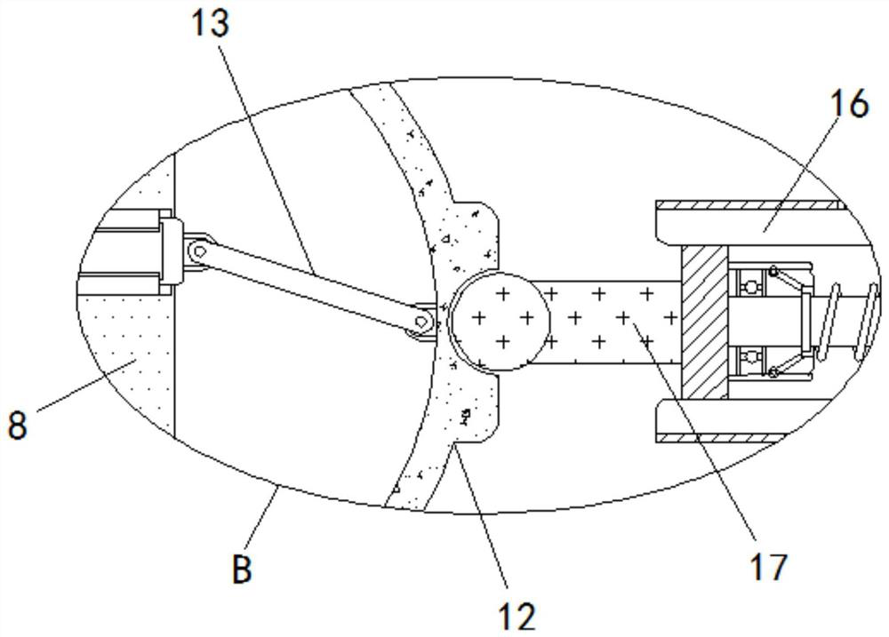 Intelligent manufacturing garment fabric damage detection equipment capable of enhancing detection effect