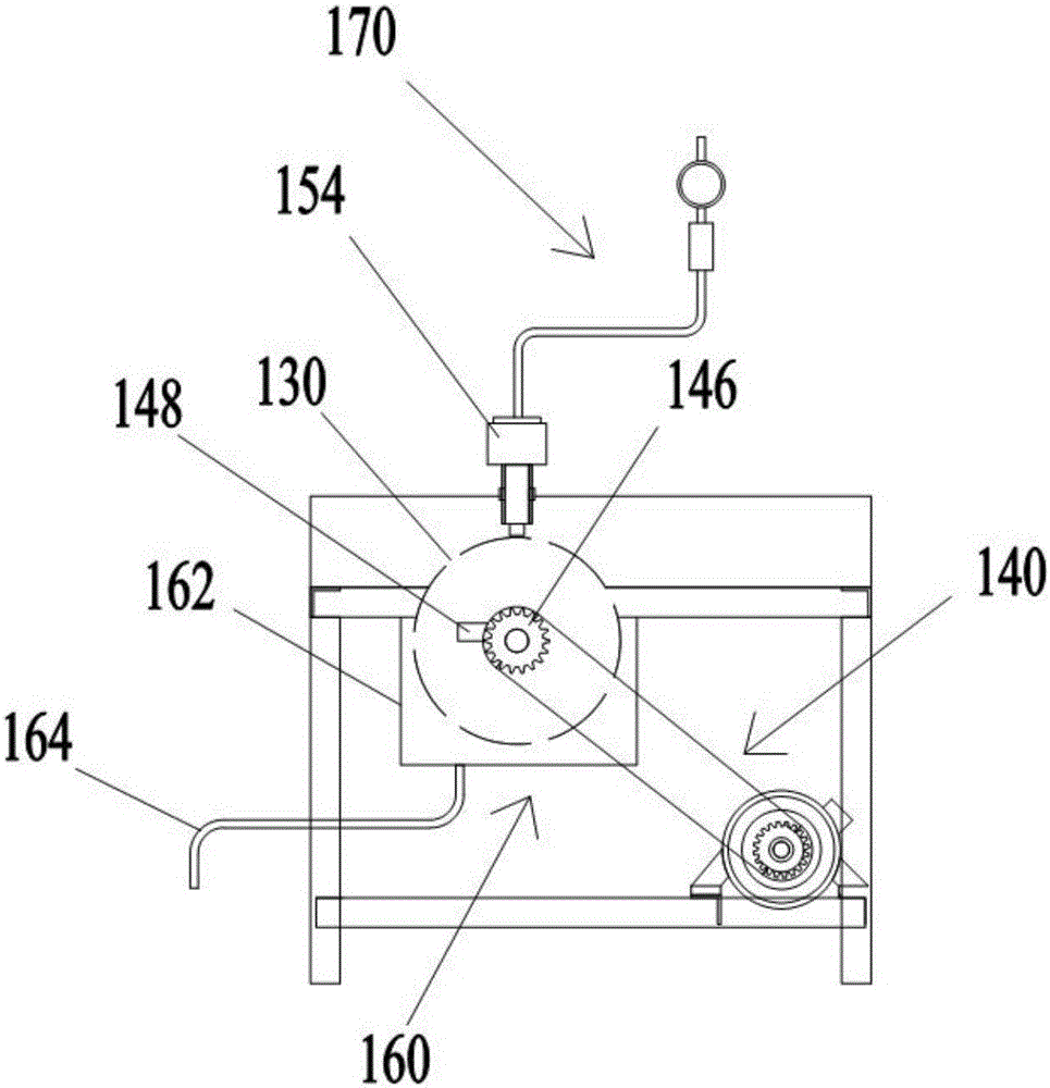 Miniaturized wet-heat type abrasion testing machine