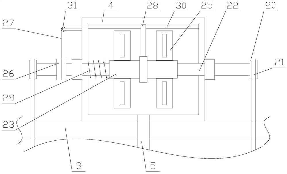 Paint spraying device for steel pipe processing