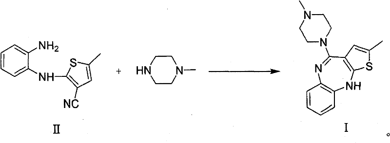 Method for preparing olanzapine