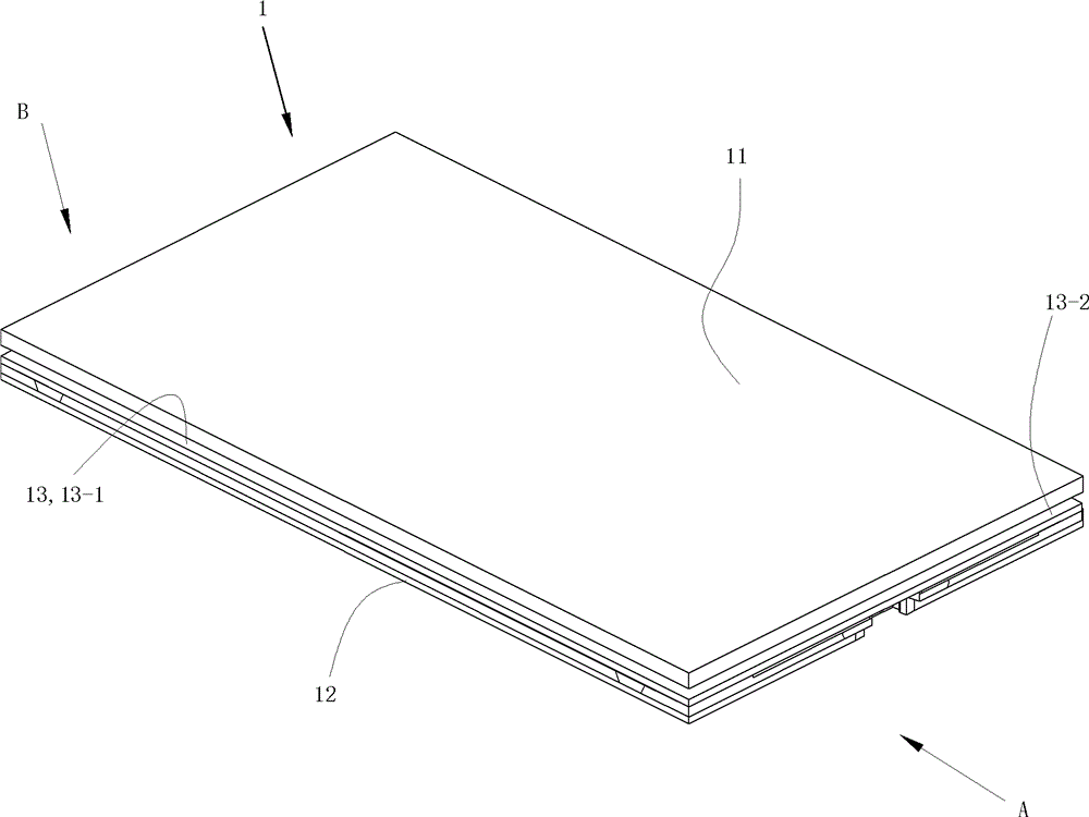 Integrated spontaneous heating floor board and bi-directional electric connecting plug