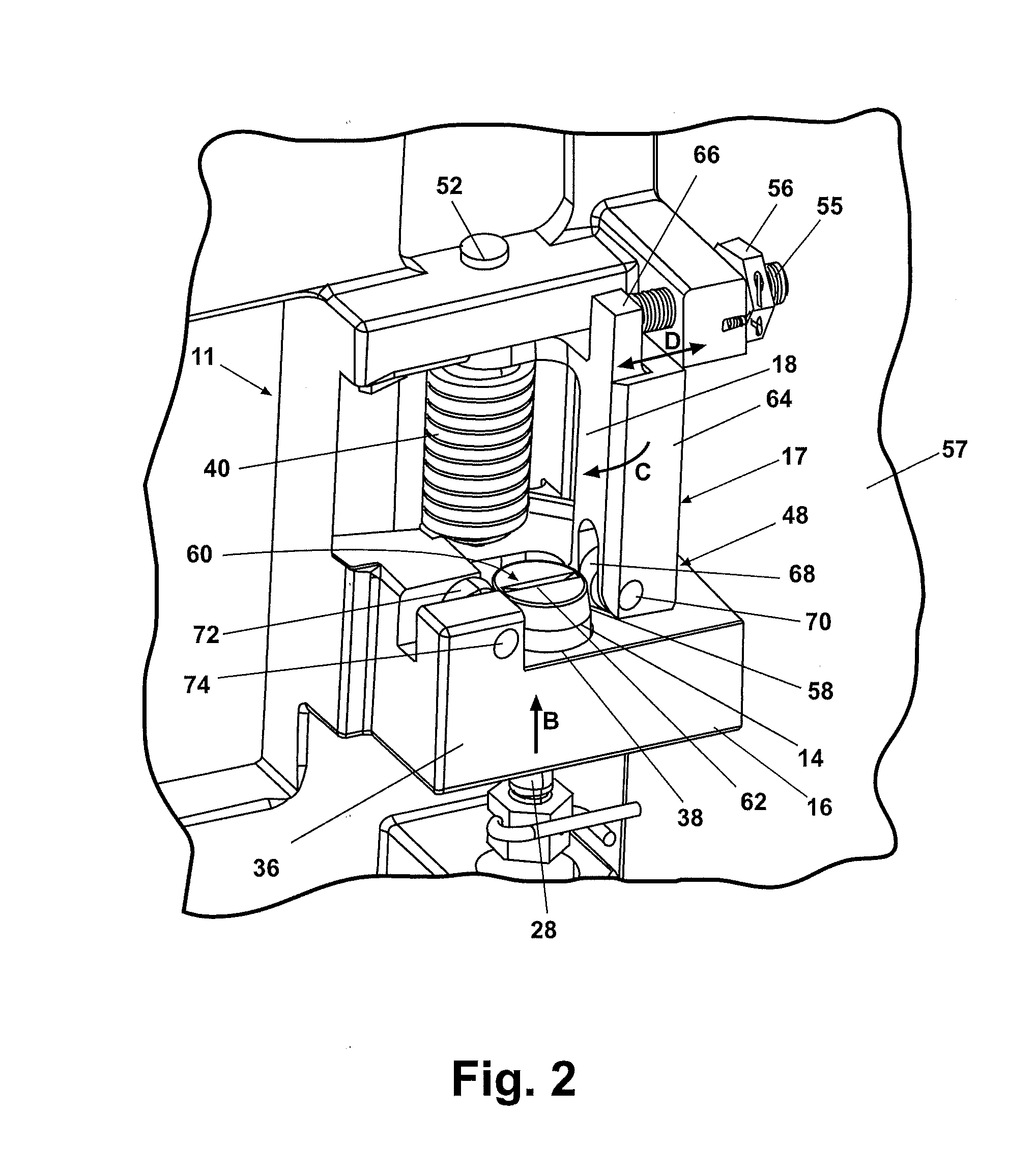 Reduced Door Opening Force and Enhanced Security Flight Deck Door Mechanism