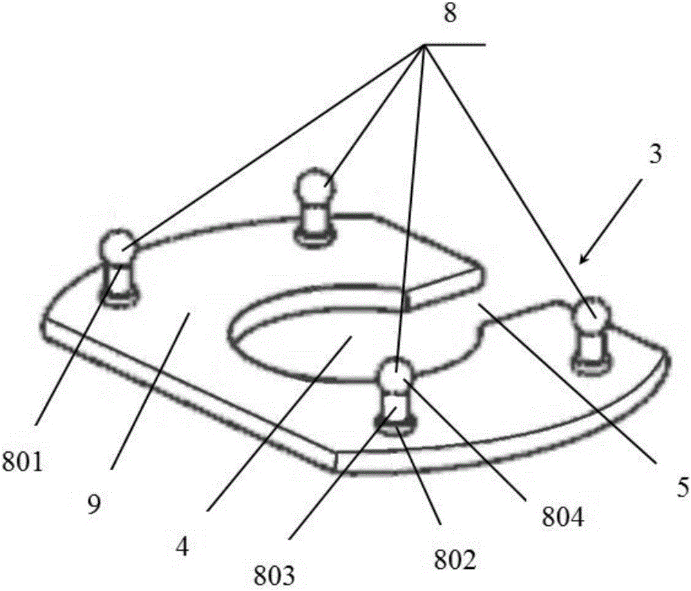 Trachea cannula fixing device and method for fixing trachea cannula by device