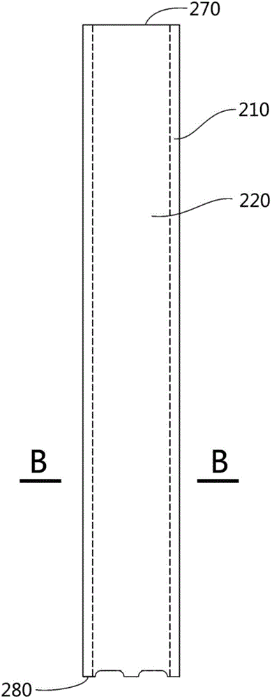 Slab column-shear wall structure building and construction method based on prefabricated reinforced concrete hollow formwork