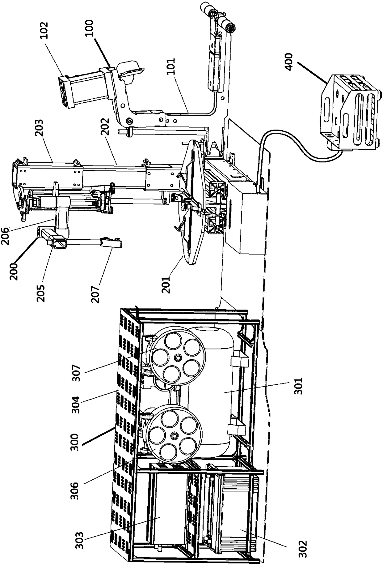 Vehicle tire changer