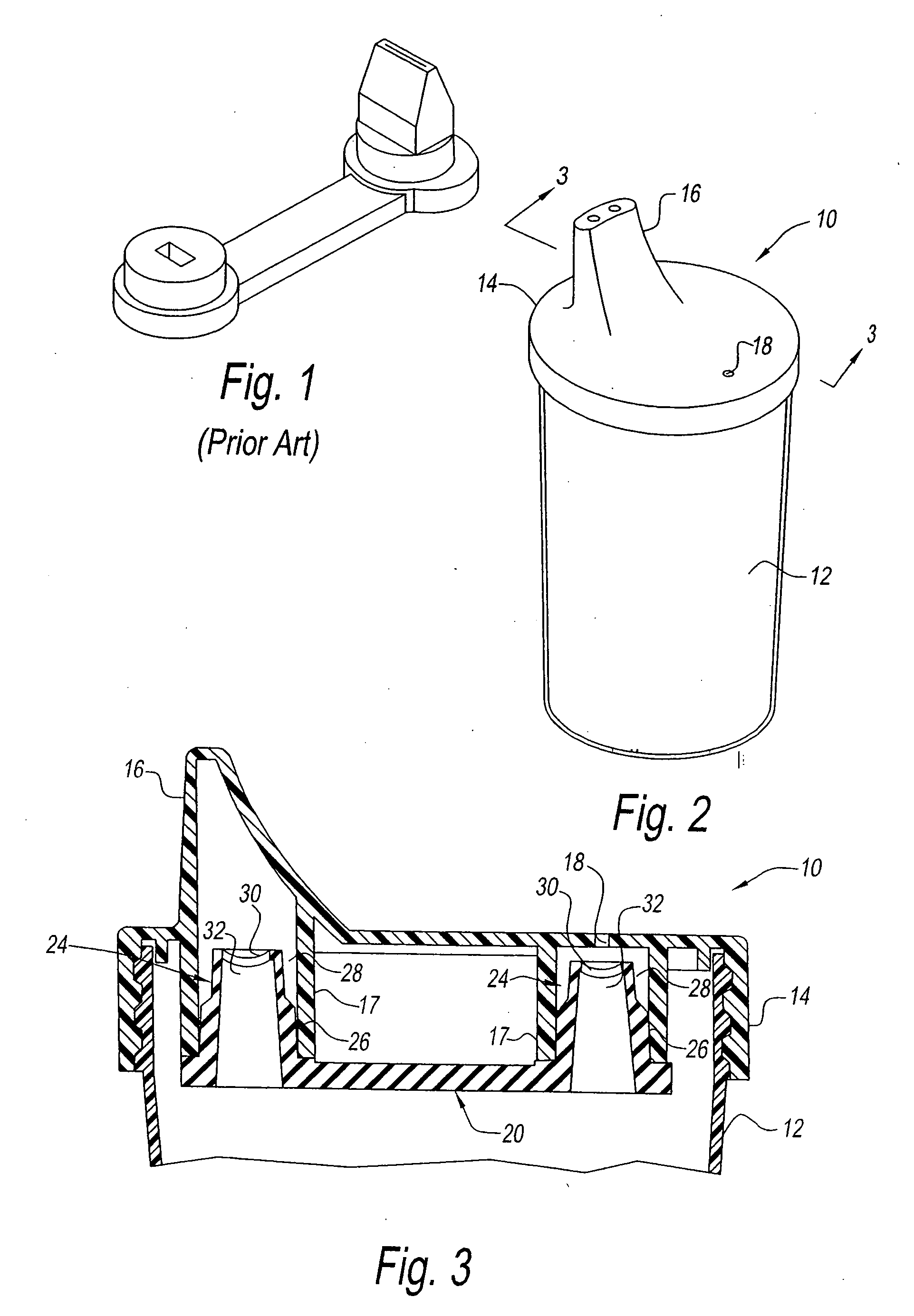 Flow control element for use with leak-proof cup assemblies