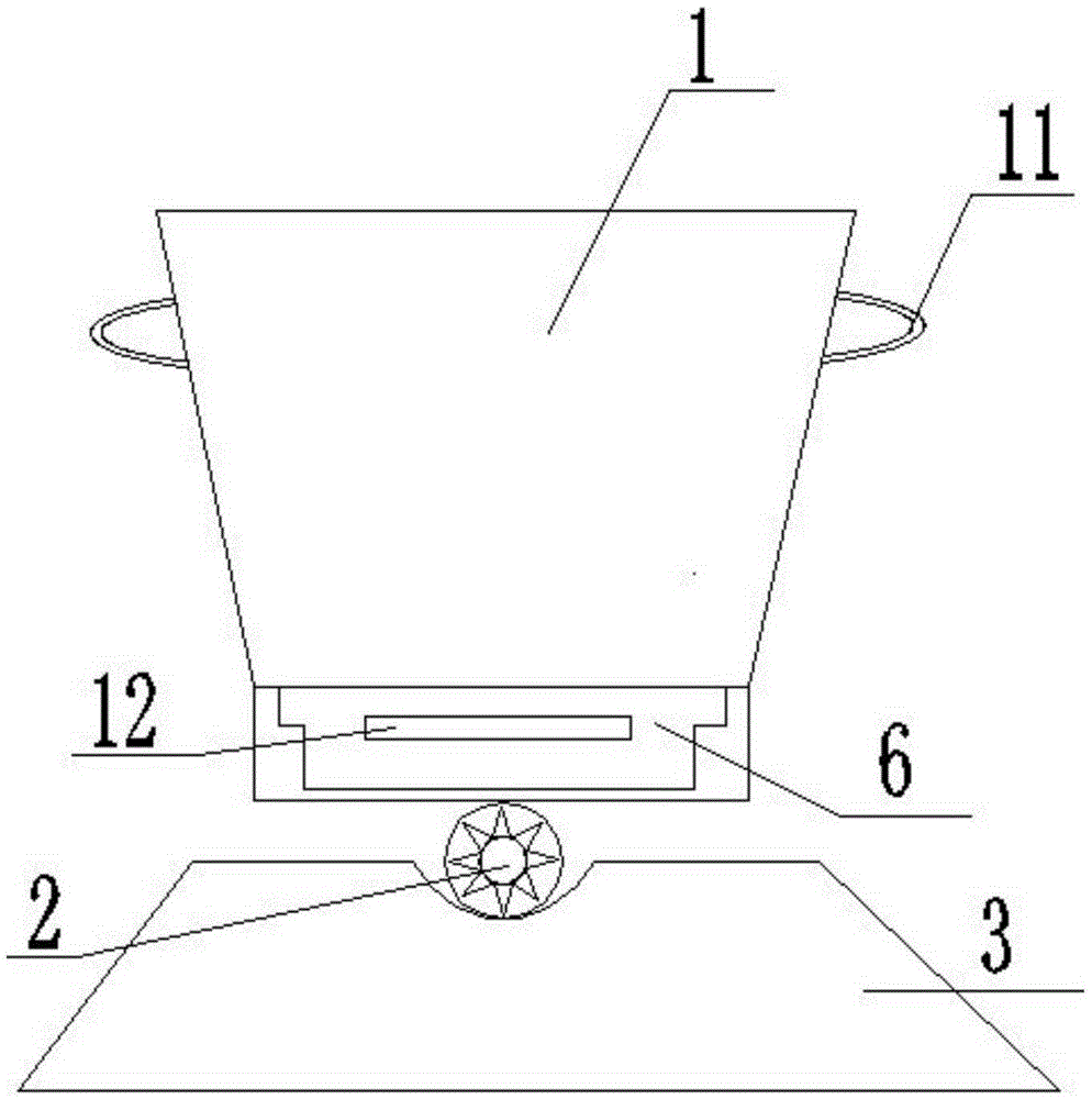 Mine lot solid waste screening device