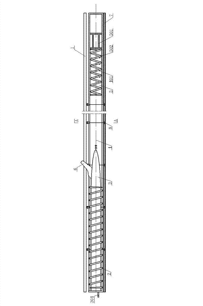 Aircraft launching steam ejection boosting device