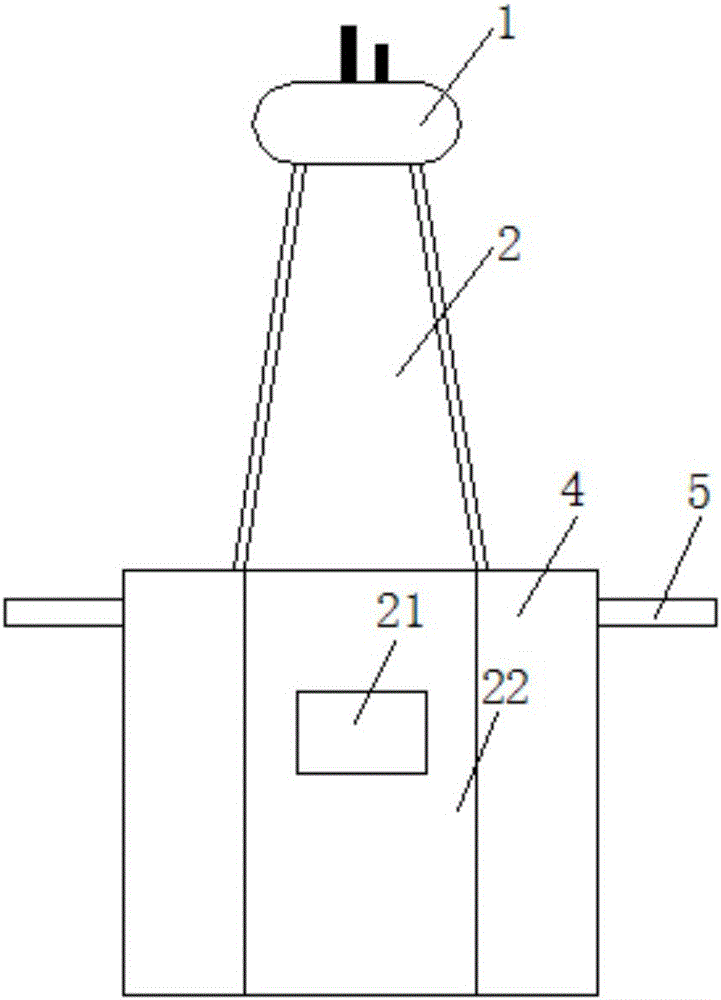 Single type testing transformer