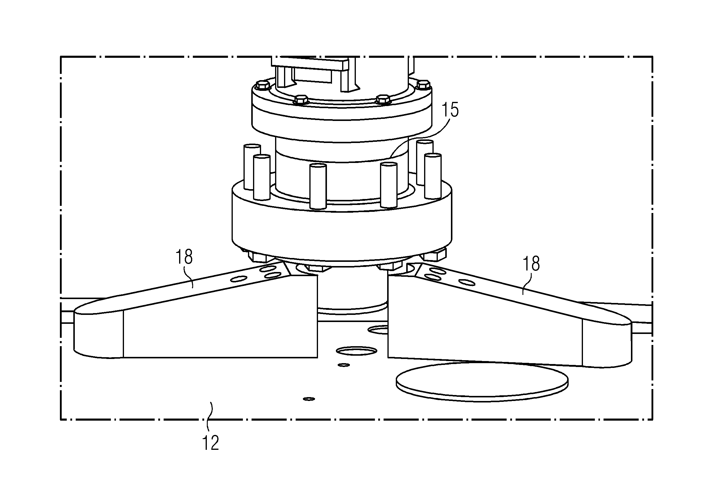 Pitch system locking arrangement