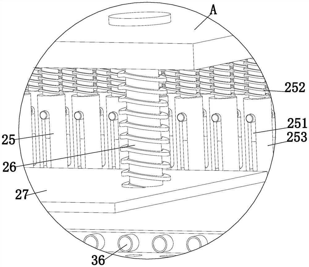 Air purifier shell filtering hole forming machining device