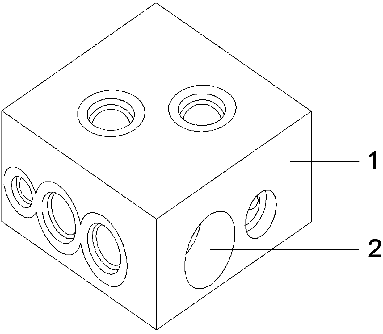 Hydraulic pump valve body processing technology