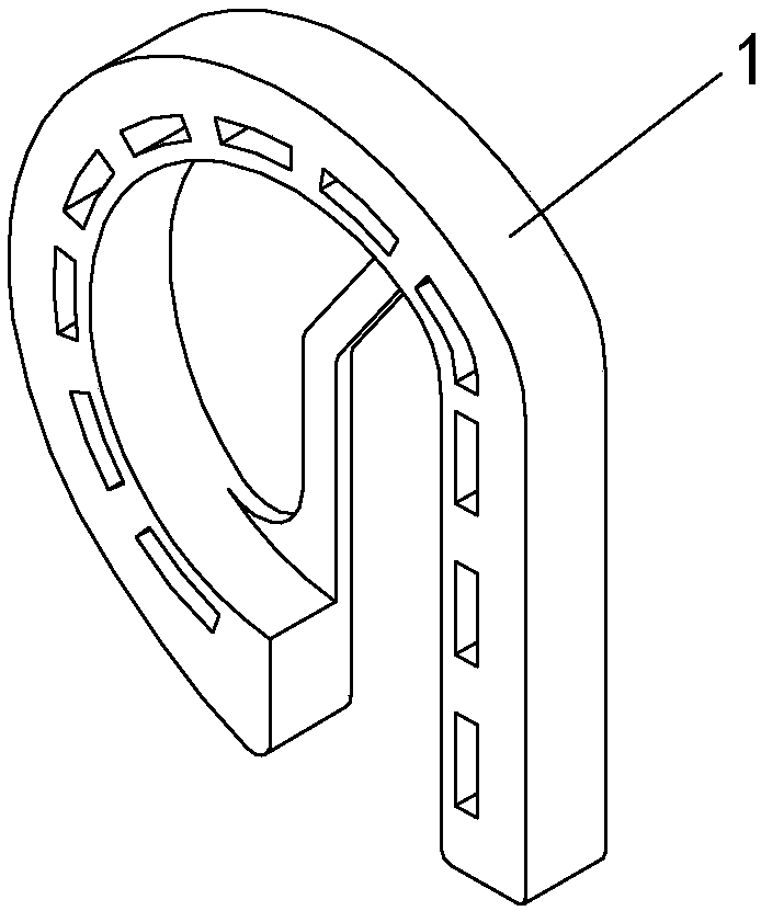 Auricle shape correction apparatus and method for manufacturing same