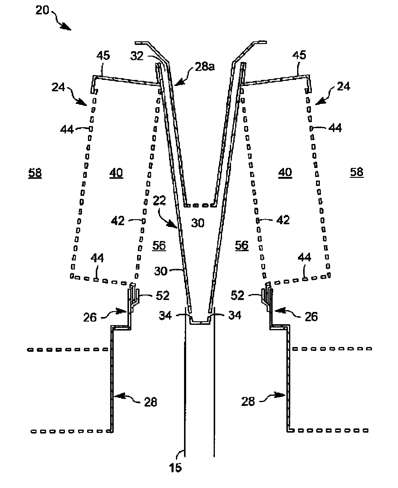 De-entrainment device