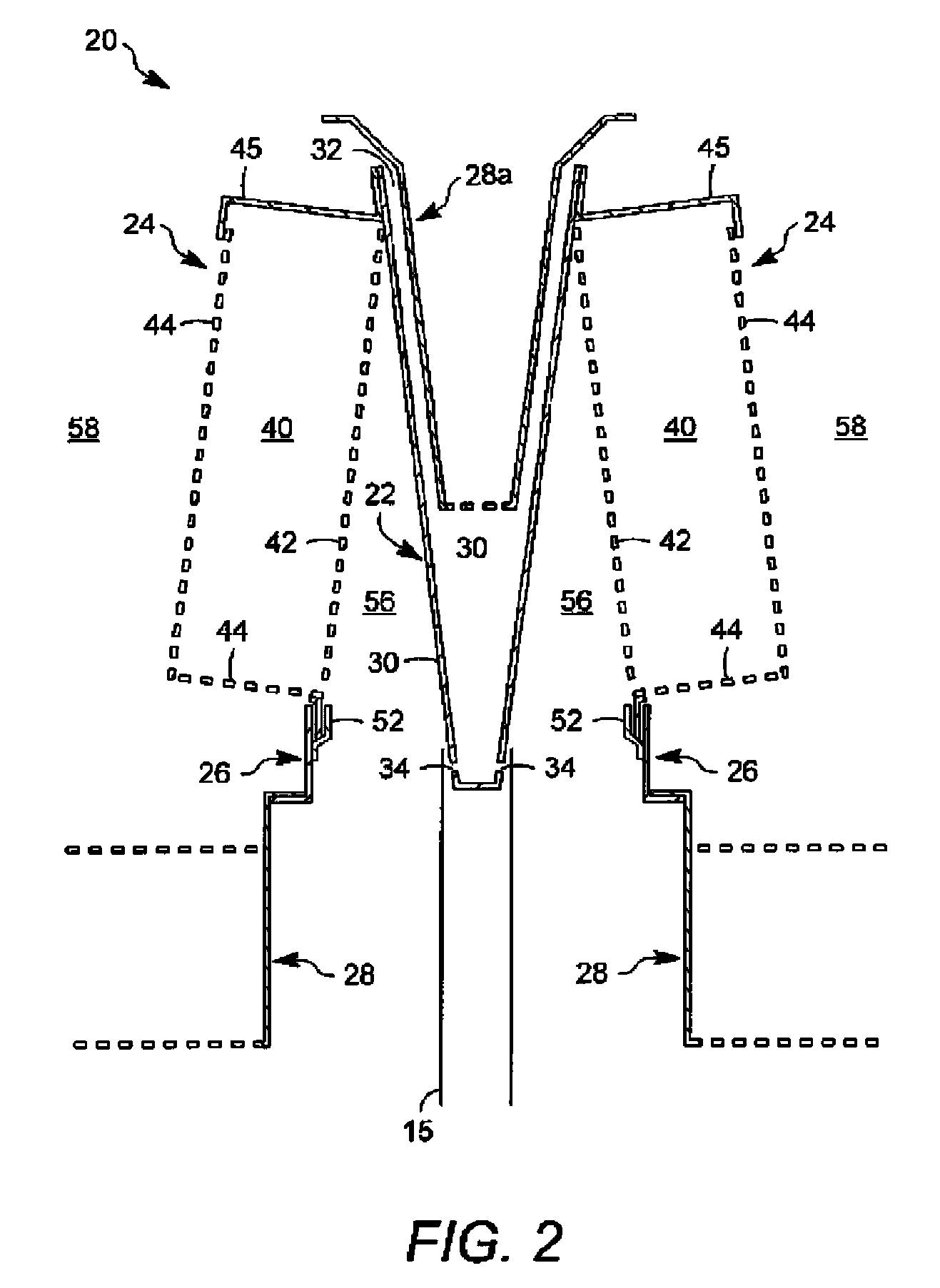 De-entrainment device