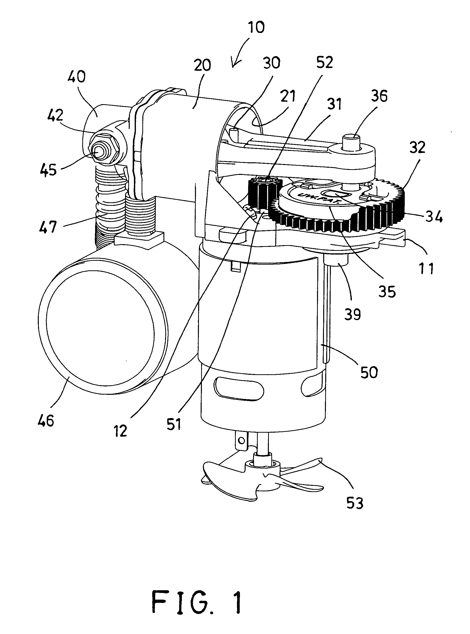 Bearing arrangement for air compressor