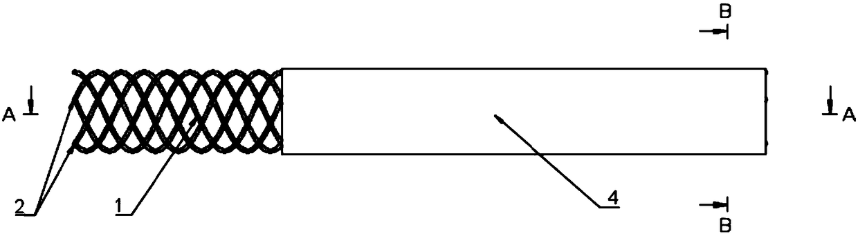 Damage patching and repairing method based on memory alloy and for expandable tubular